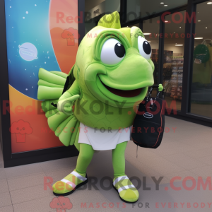 Lime grønn laks máscara de...