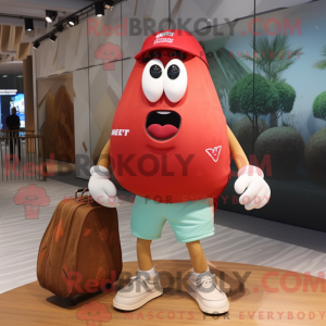 Red Potato-mascottekostuum...