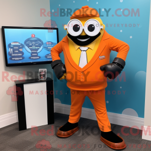 Orange Attorney mascot...