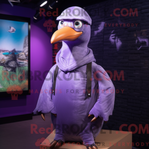 Fioletowa maska Seagull to...
