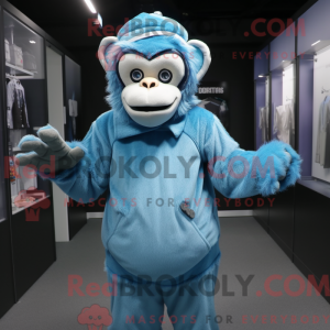 Hemelsblauw chimpansee...