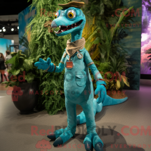 Disfraz de mascota Teal...