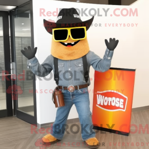 Personnage mascotte de Bbq...