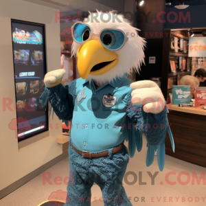 Disfraz de mascota Teal...