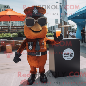 Kostým maskota Rust Police...