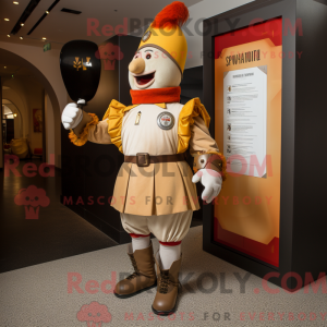 Costume de mascotte de la...