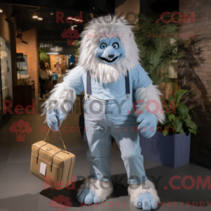 Costume de mascotte de yéti...