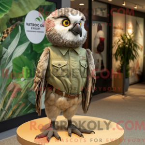 Máscara de Olive Falcon com...