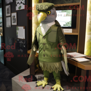 Máscara de Olive Falcon com...