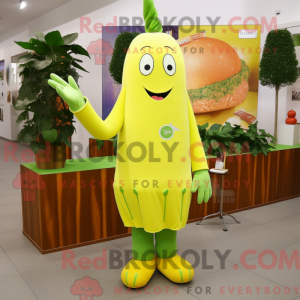 Citrongul selleri maskot...