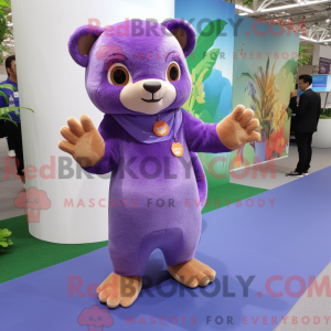 Lavendel Jaguarundi maskot...