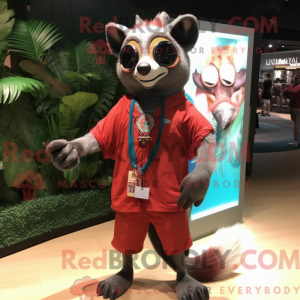 Máscara de Rød Civet com...