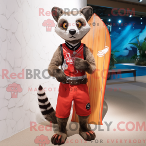 Máscara de Rød Civet com...
