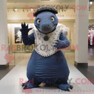 Navy Glyptodon maskot...