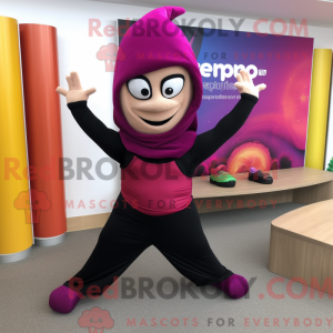 Magenta Fajitas maskot...