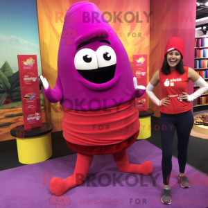 Magenta Fajitas mascot...