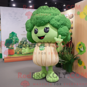 Costume mascotte de brocoli...