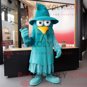 Blågrønn...