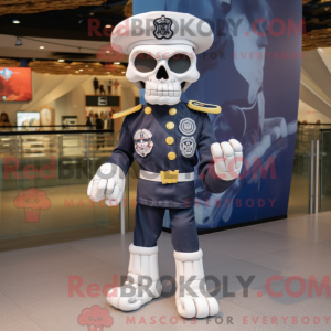 Maskottchenkostüm Navy...