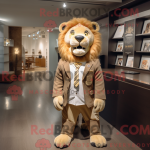 Costume mascotte de Lion...