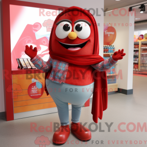 Red Mango mascottekostuum...
