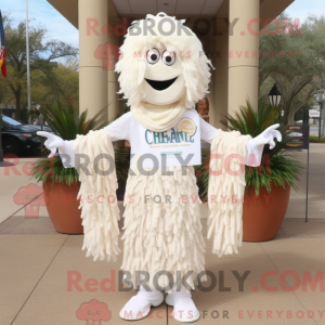 White Jambalaya mascot...