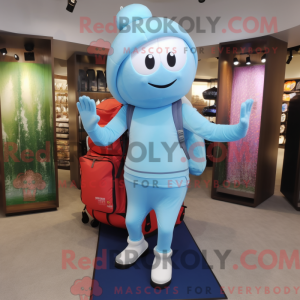 Saco de golfe Sky Blue com...