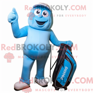 Saco de golfe Sky Blue com...