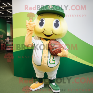 Gold Green Bean maskot...