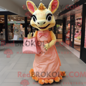 Costume de mascotte Peach...