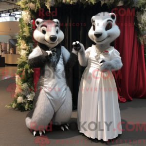 Costume mascotte de Silver...