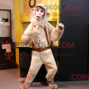 Cream Capuchin Monkey...