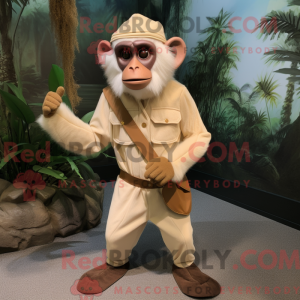 Cream Capuchin Monkey...
