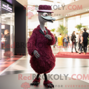 Maroon struds maskot...