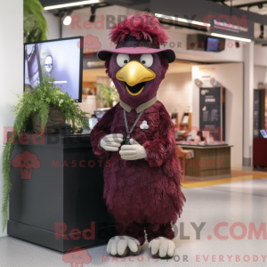 Maroon struds maskot...