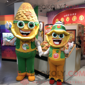 Tacos maskot kostume...