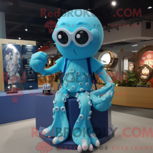 Sky Blue Octopus...