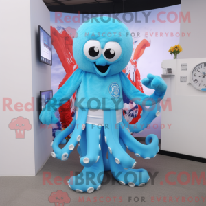 Sky Blue Octopus...