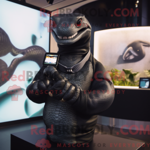 Black Titanoboa mascot...
