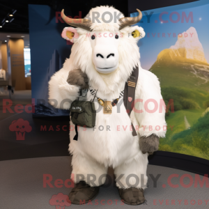 Mascotte de Buffle blanc...