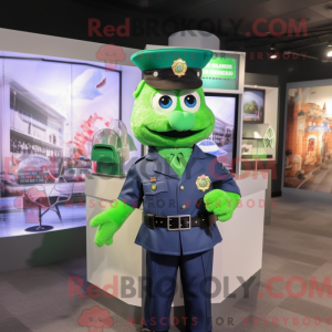 Groene politieagent...