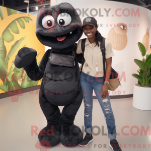 Black Snake-mascottekostuum...