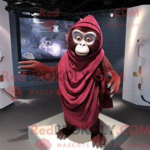 Personaggio mascotte Maroon...