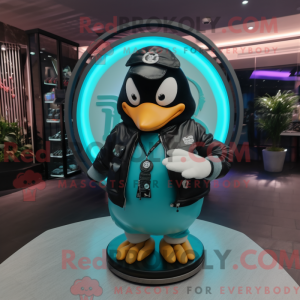 Máscara de pinguim turca...
