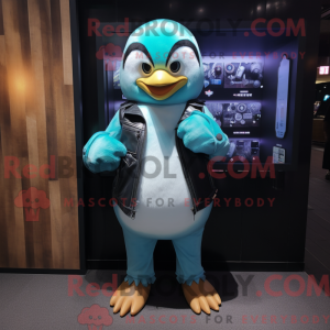 Disfraz de mascota pingüino...