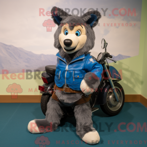 Disfraz de mascota de Blue...