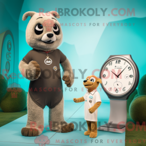 Tan Seal-maskotdraktfigur...