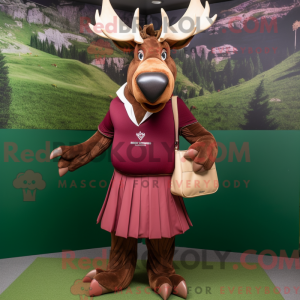 Personaggio mascotte Maroon...