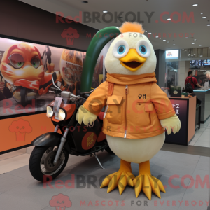 Peach Chicken maskot...