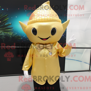 Gold Stingray mascot...